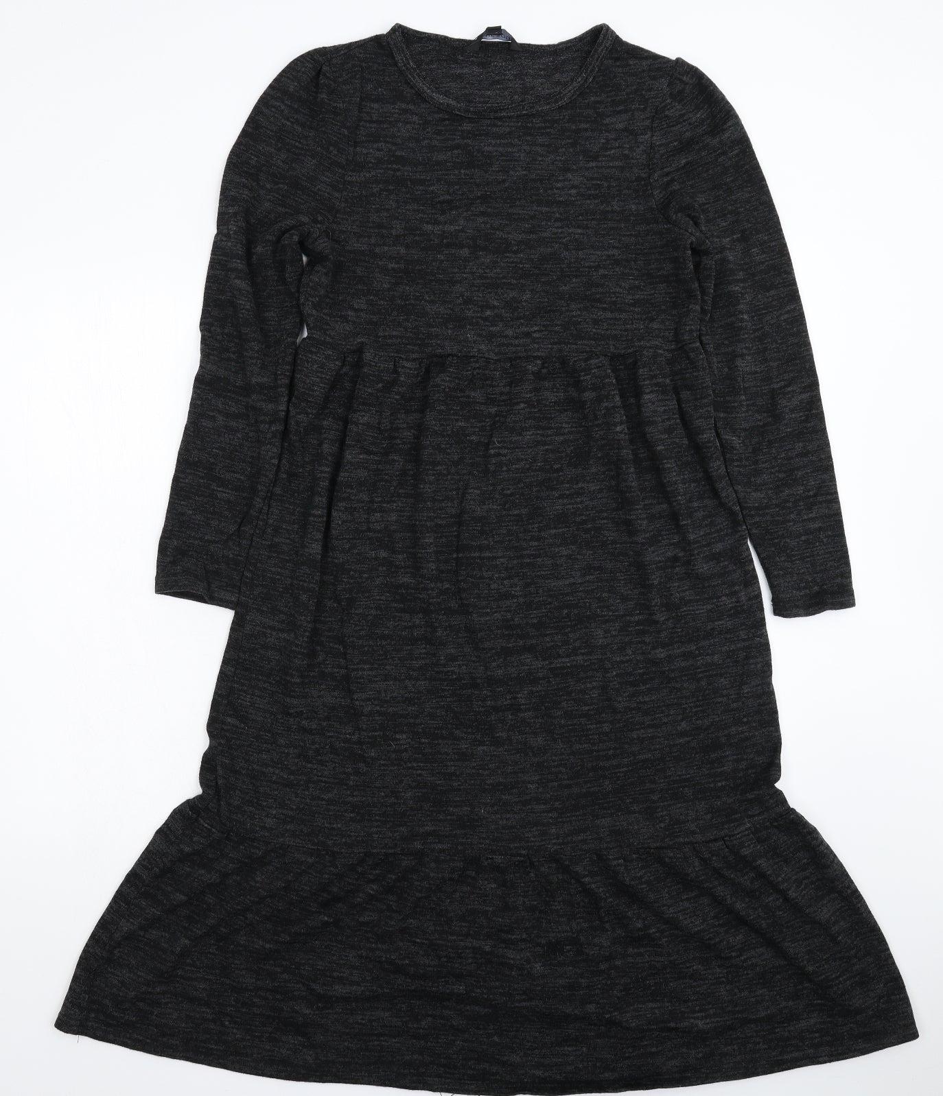 Brave Soul Womens Grey  Knit Jumper Dress  Size XS