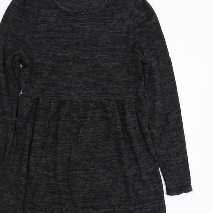 Brave Soul Womens Grey  Knit Jumper Dress  Size XS