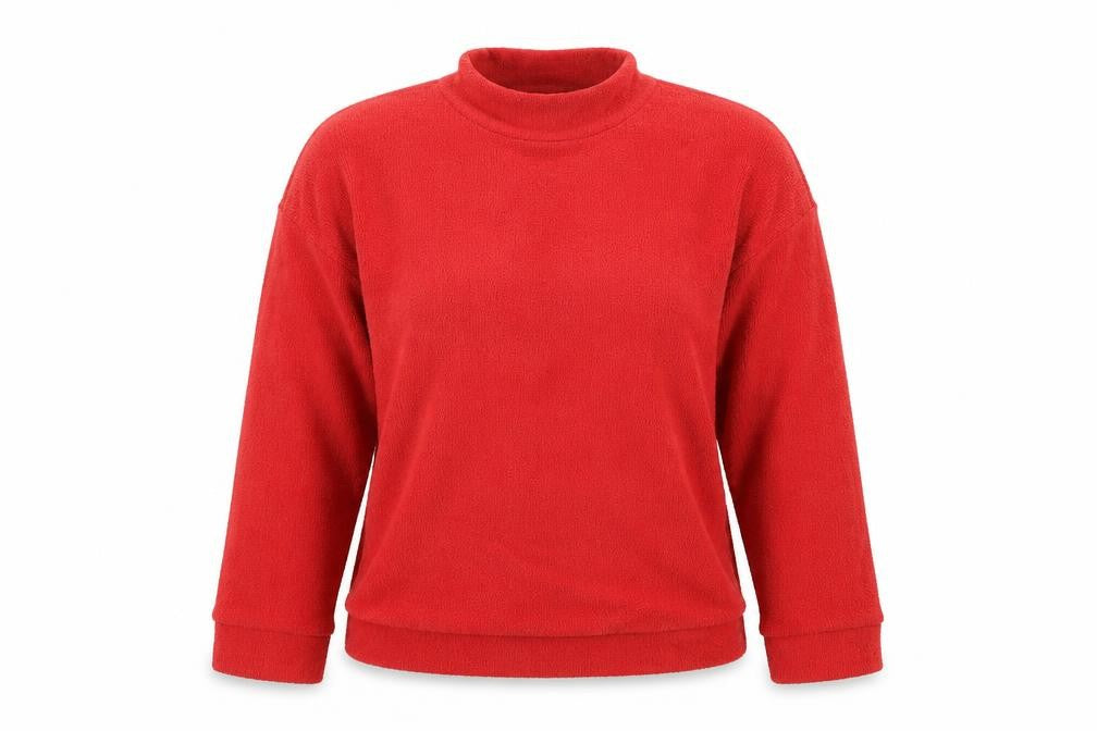 Womens UK Size S New Look Red Pullover Jumper
