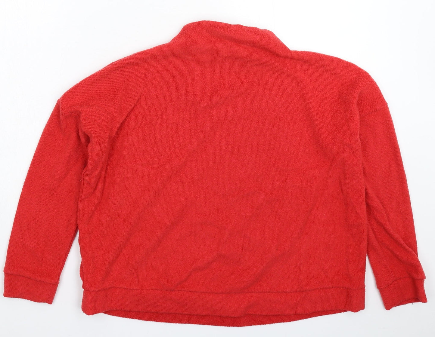 Womens UK Size S New Look Red Pullover Jumper