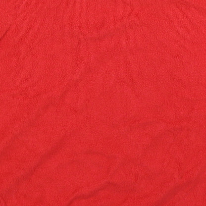 Womens UK Size S New Look Red Pullover Jumper