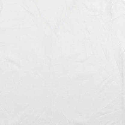 Womens UK Size L Casamia White Pullover Jumper