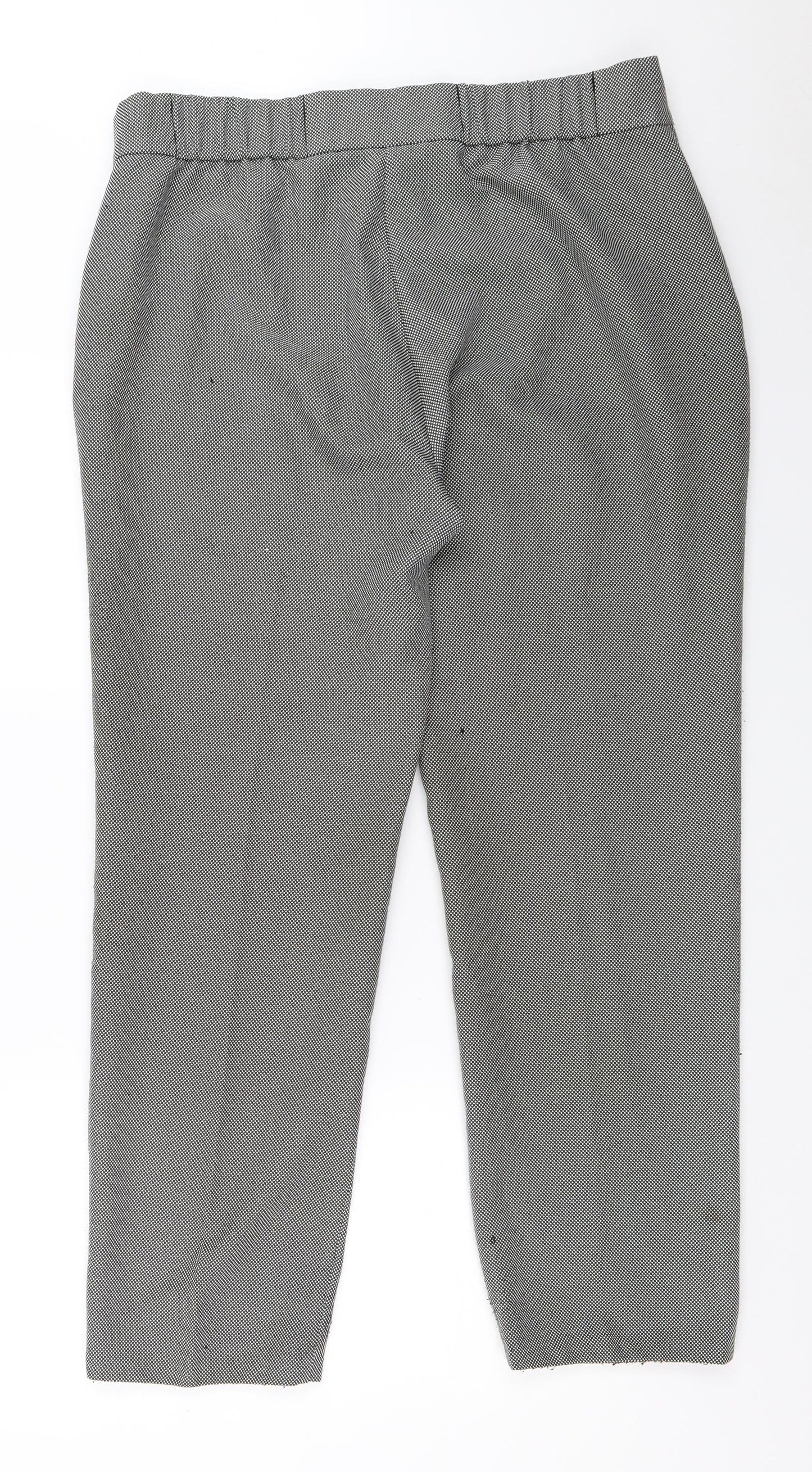 Womens UK Size 16 Marks and Spencer Regular Fit  Black Trousers