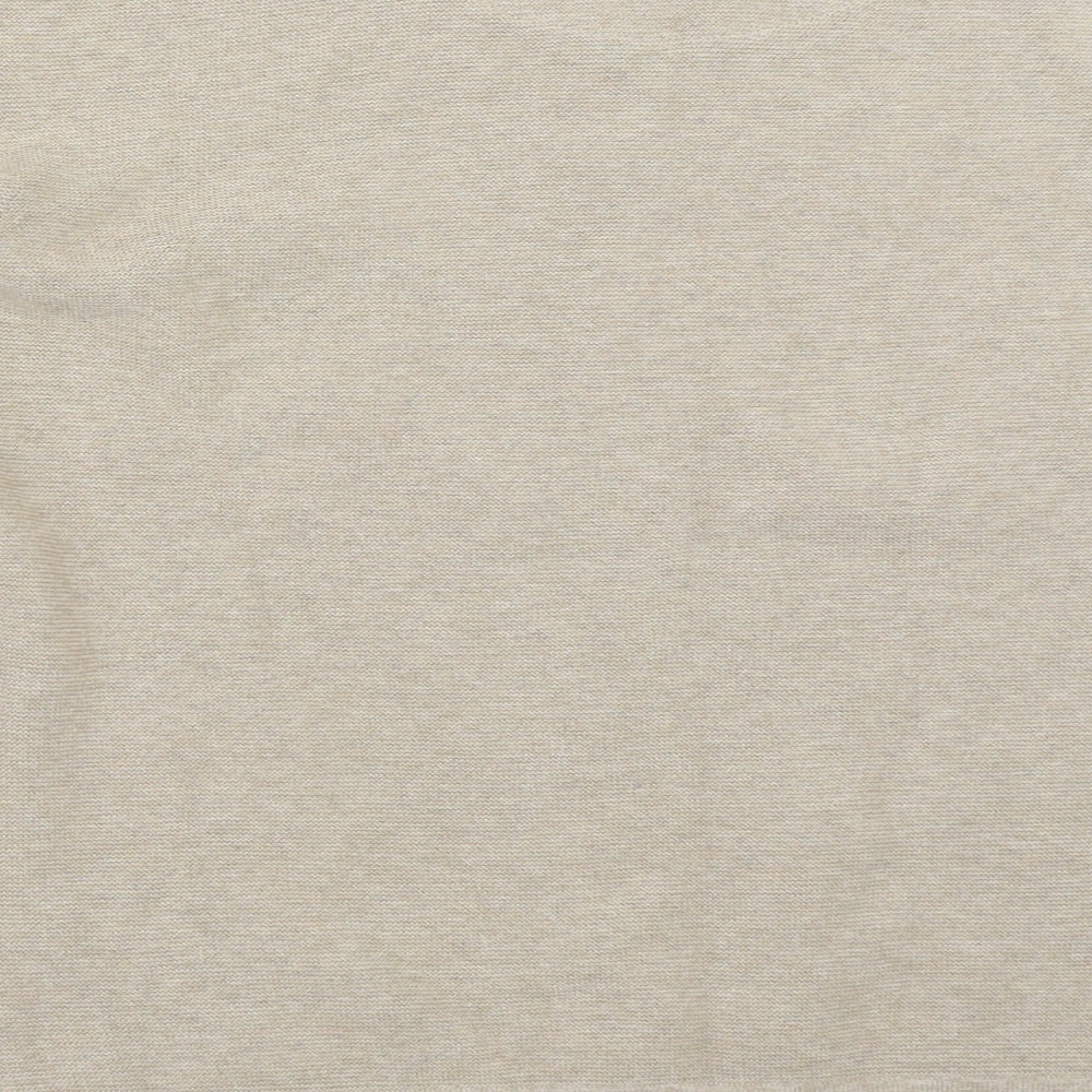 Womens UK Size L Lakeland Beige Pullover Jumper