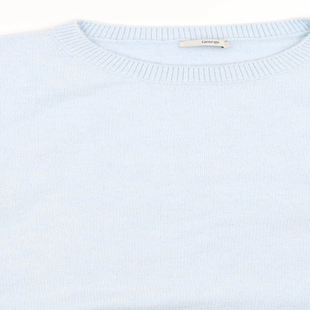 George Womens Blue   Pullover Jumper Size L