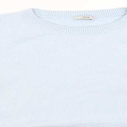 George Womens Blue   Pullover Jumper Size L