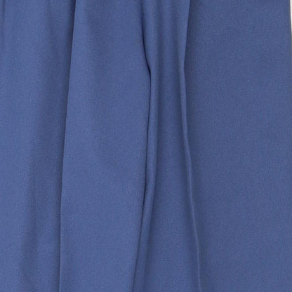 Saika Womens Blue   Trousers  Size 14 L27 in