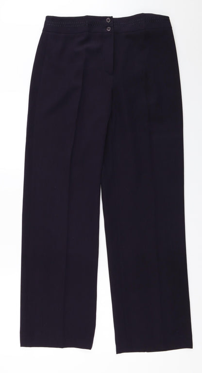 Gerry Weber Womens Purple   Trousers  Size 12 L30.5 in