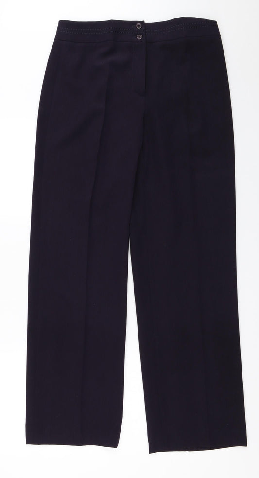 Gerry Weber Womens Purple   Trousers  Size 12 L30.5 in
