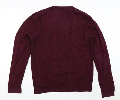 Topman Mens Purple   Pullover Jumper Size L