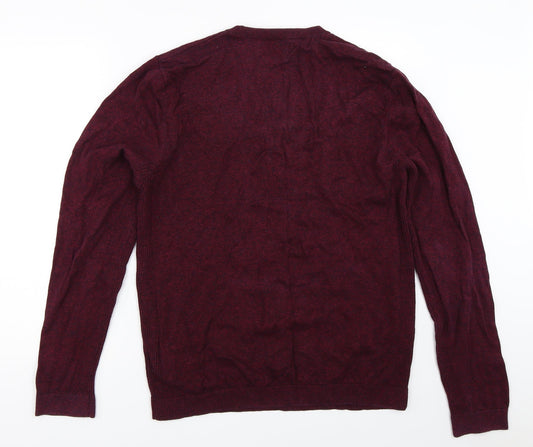 Topman Mens Purple   Pullover Jumper Size L