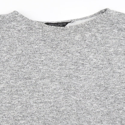 Womens UK Size 16 Dorothy Perkins Grey Pullover Jumper