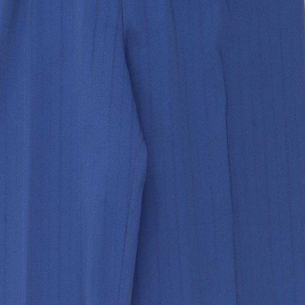 Womens UK Size 12 Afibel Regular Fit  Blue Trousers