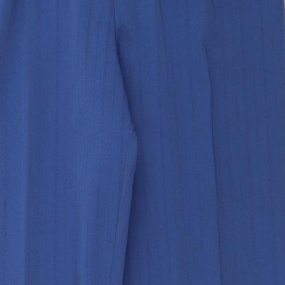 Womens UK Size 12 Afibel Regular Fit  Blue Trousers
