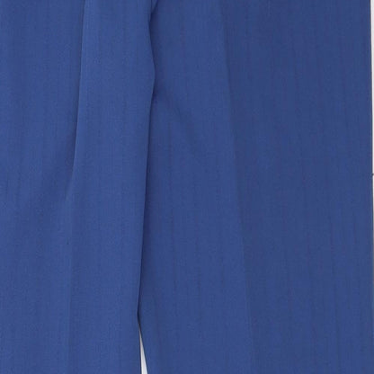 Womens UK Size 12 Afibel Regular Fit  Blue Trousers