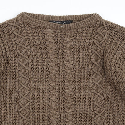 Donna Lewis Womens Brown   Pullover Jumper Size M
