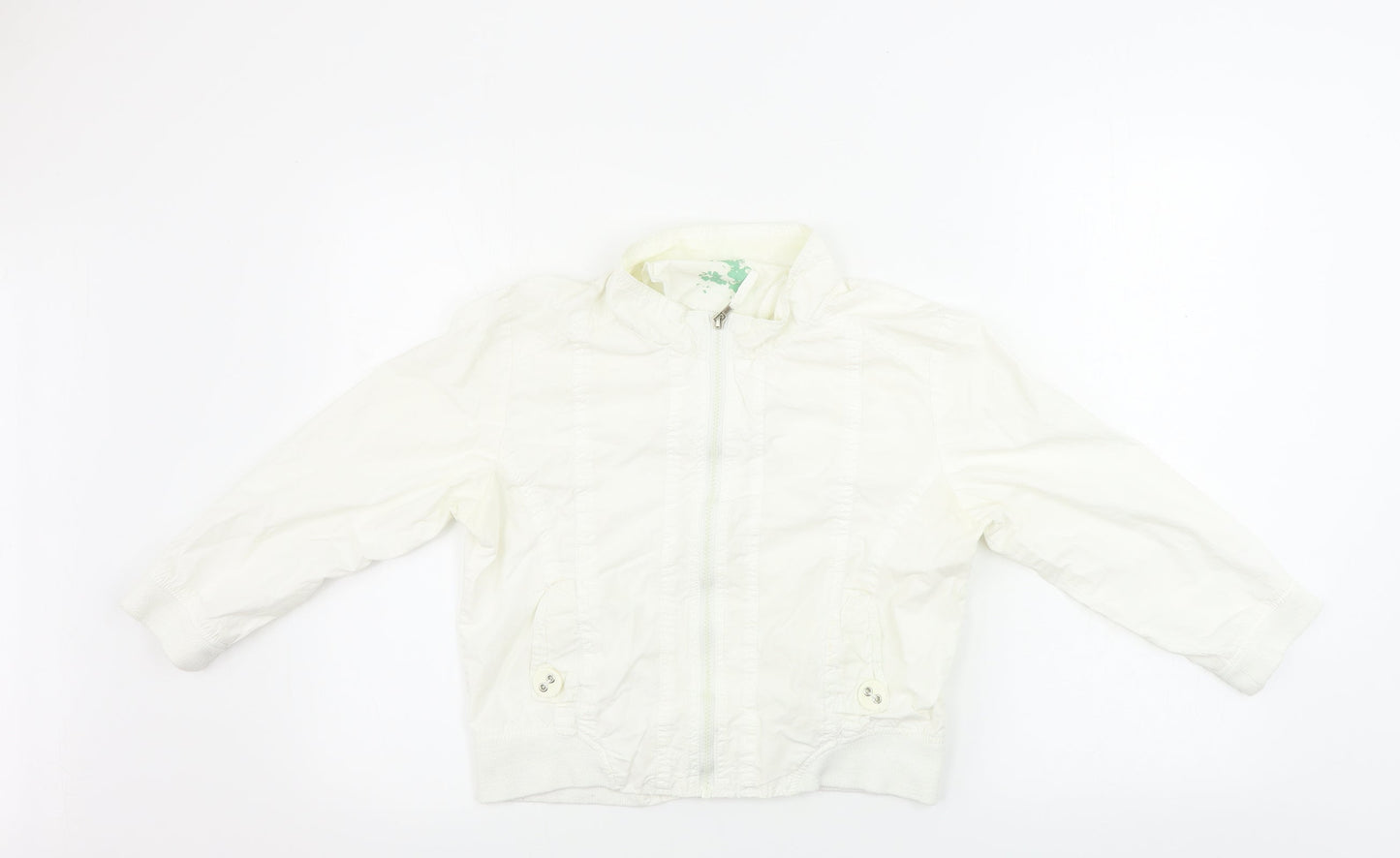 Womens UK Size 12 Preworn White Jacket