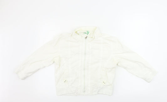 Womens UK Size 12 Preworn White Jacket