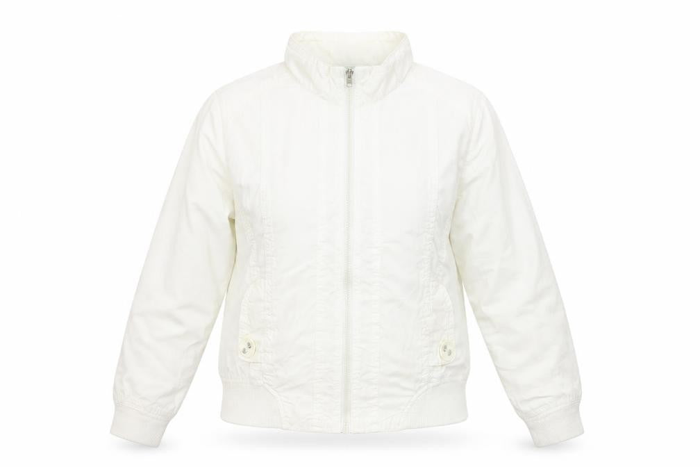 Womens UK Size 12 Preworn White Jacket
