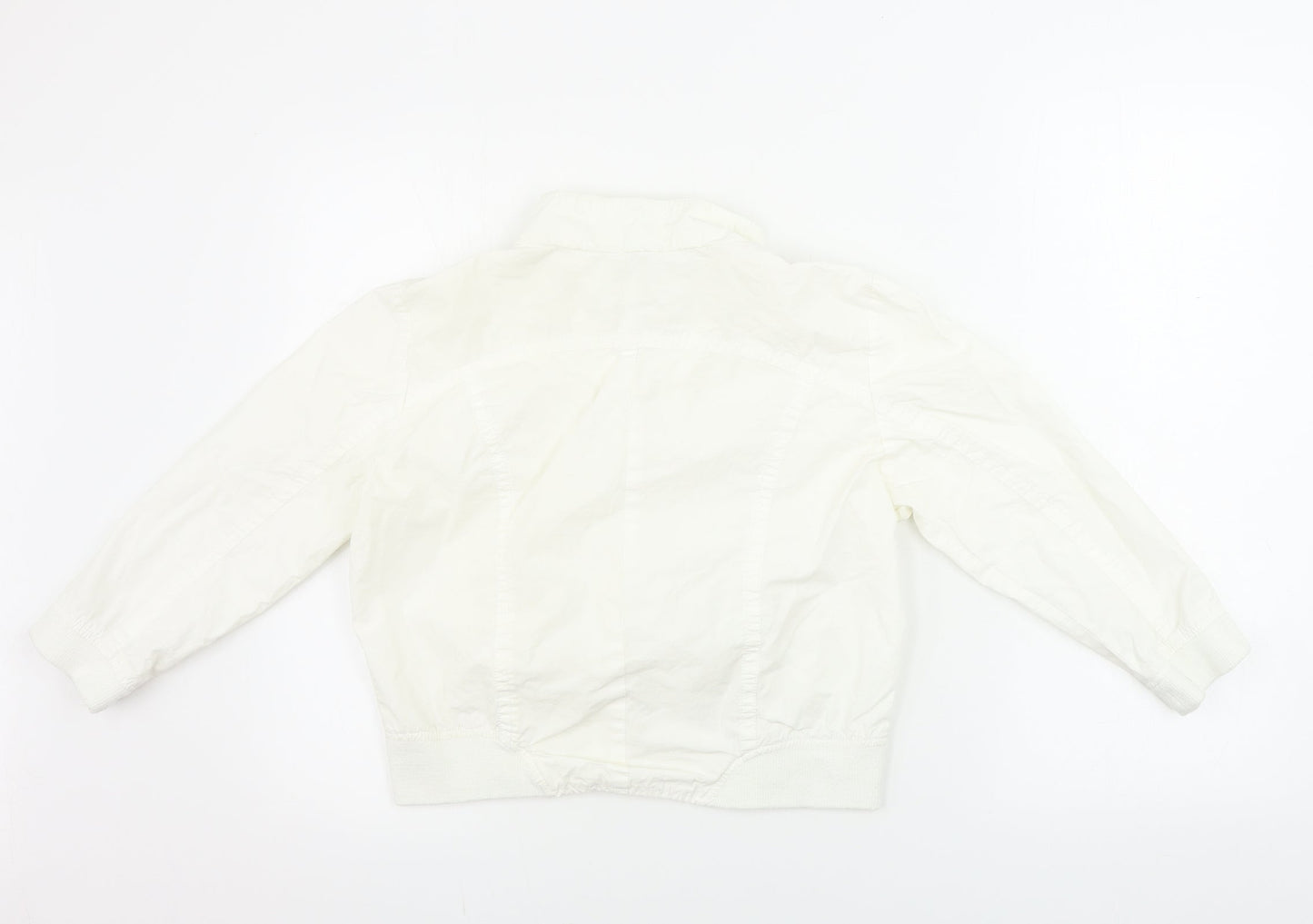 Womens UK Size 12 Preworn White Jacket