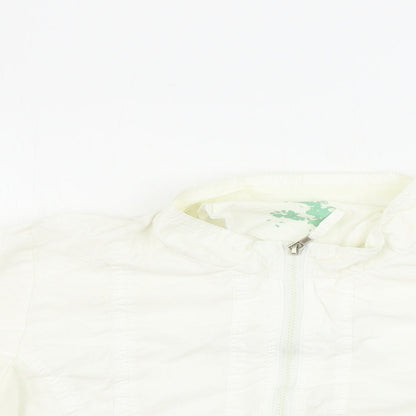 Womens UK Size 12 Preworn White Jacket
