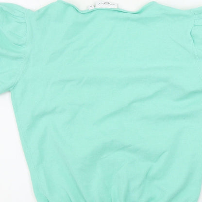 Womens UK Size 12 New Look Green Pullover Jumper