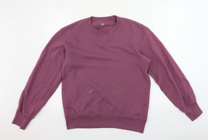 uniclo Womens Purple   Pullover Jumper Size M