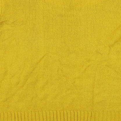 Womens UK Size S H&M Yellow Pullover Jumper