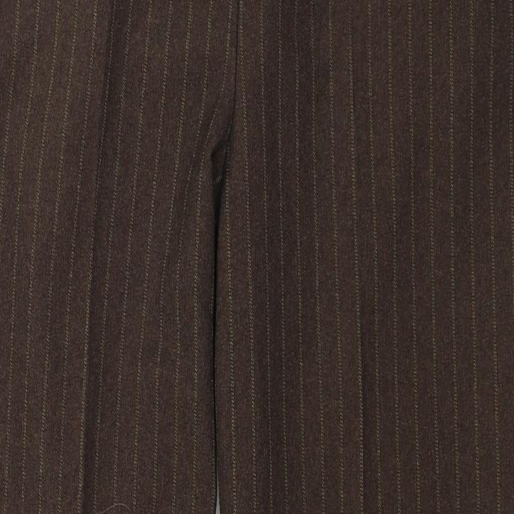 Womens UK Size 30 in Preworn Regular Fit  Brown Trousers