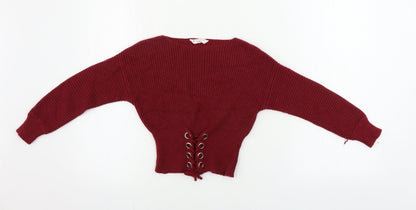 Candy Girls Red   Pullover Jumper Size 10 Years