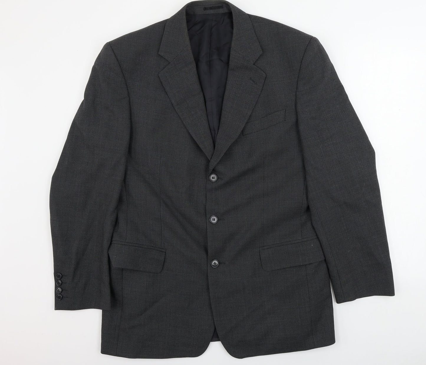 Mens UK Size 40 Savoy Taylors Guild Regular Grey Suit Jacket