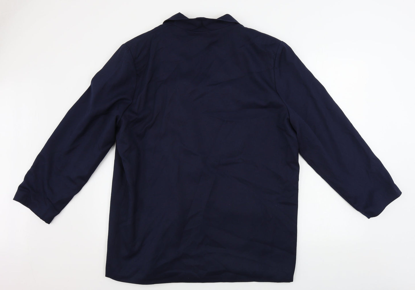 Preworn  Womens Blue   Jacket Blazer Size 18