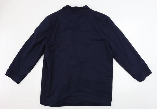 Preworn  Womens Blue   Jacket Blazer Size 18