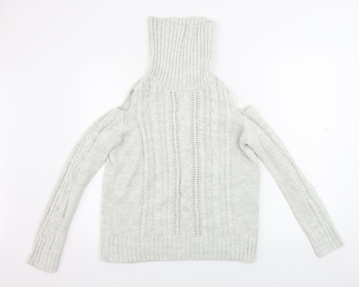 Primark  Womens White   Pullover Jumper Size S