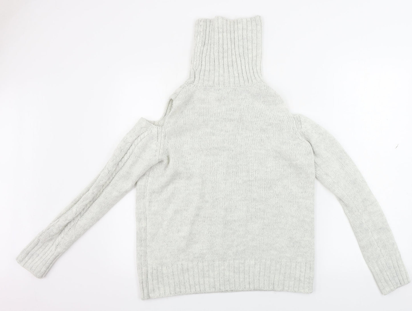 Primark  Womens White   Pullover Jumper Size S