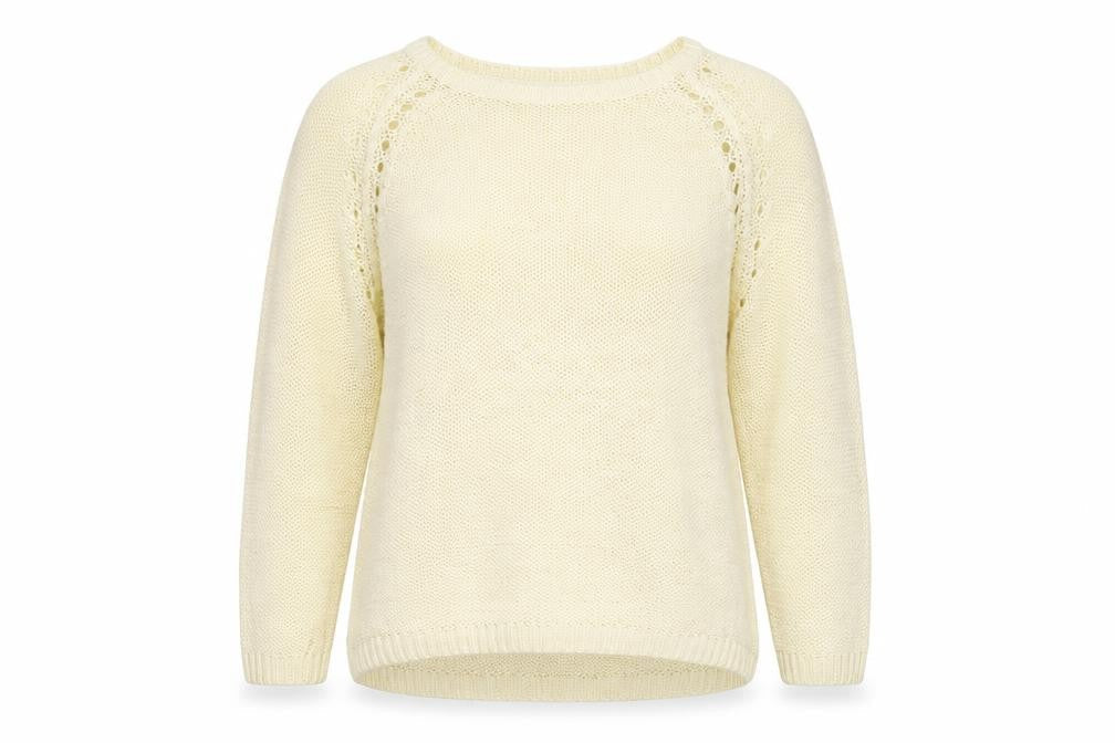 Womens UK Size S H&M Beige Pullover Jumper