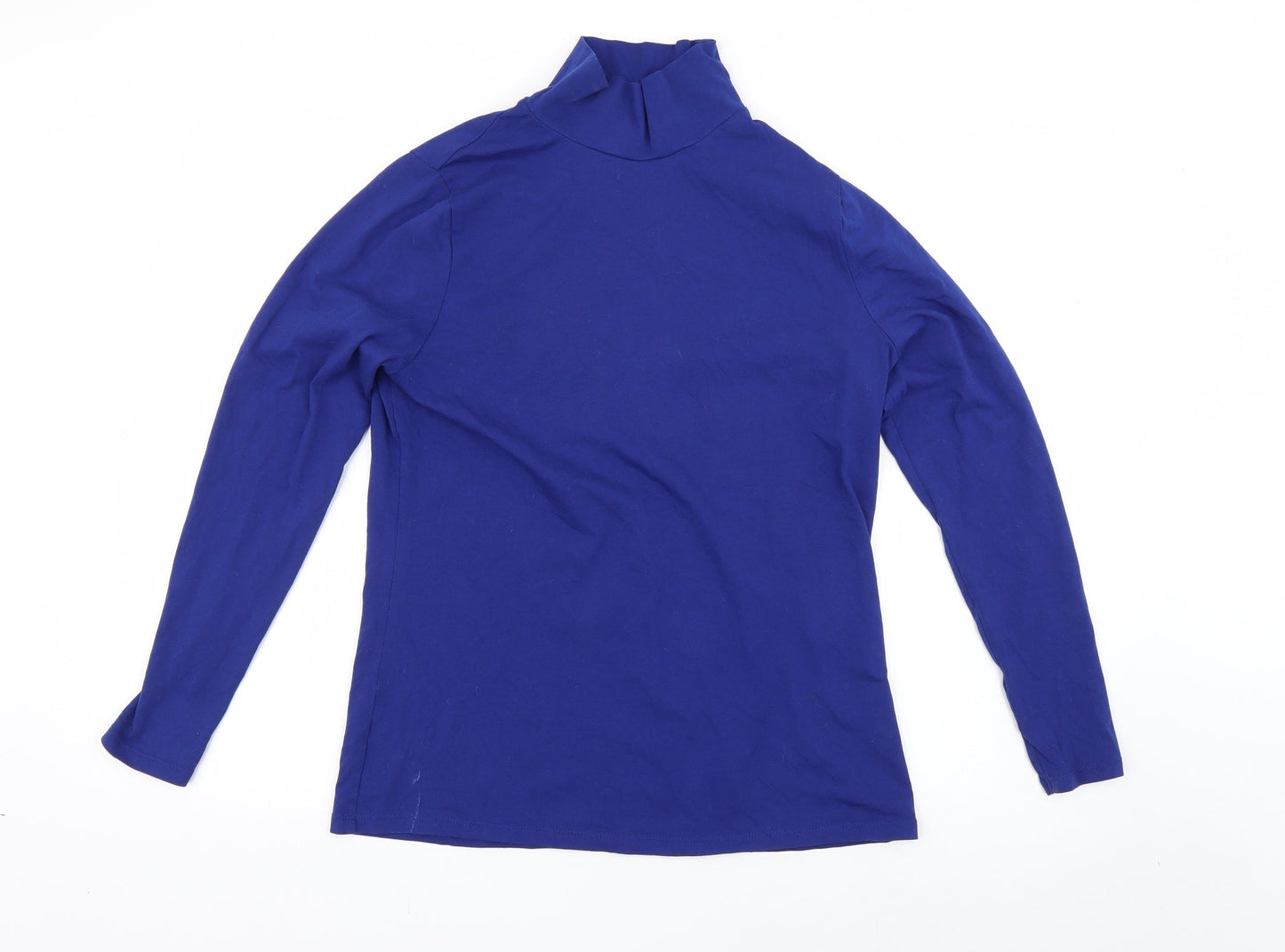 Womens UK Size 14 Marks and Spencer Blue Pullover Jumper