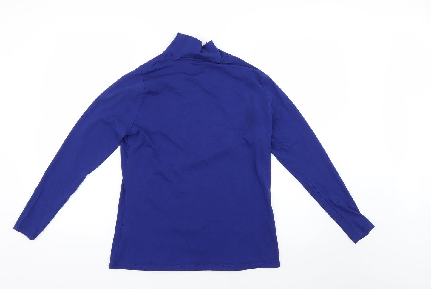 Womens UK Size 14 Marks and Spencer Blue Pullover Jumper