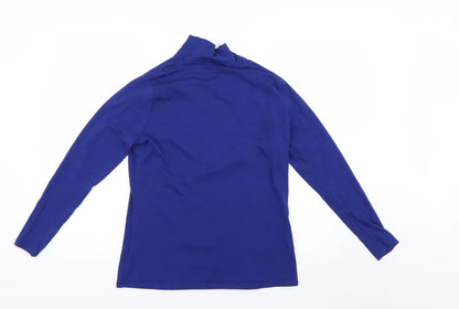 Womens UK Size 14 Marks and Spencer Blue Pullover Jumper