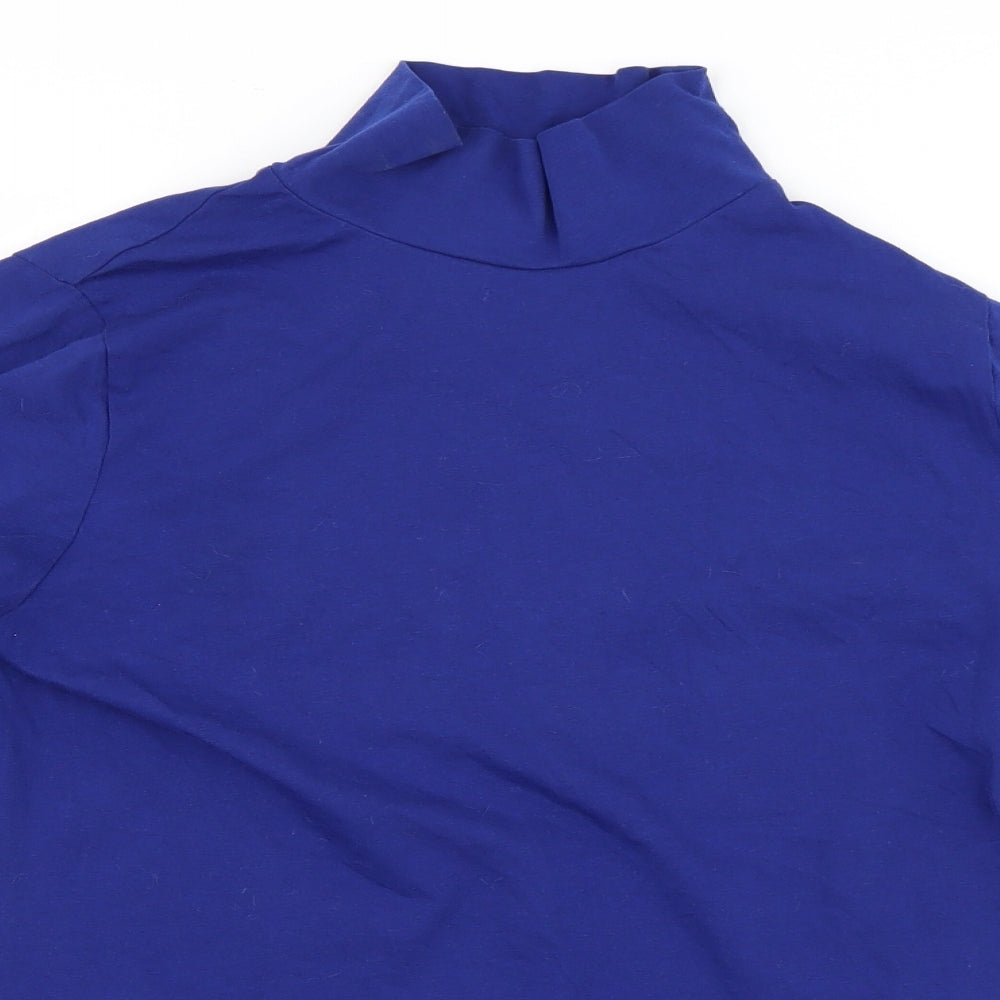 Womens UK Size 14 Marks and Spencer Blue Pullover Jumper