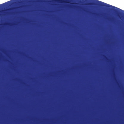 Womens UK Size 14 Marks and Spencer Blue Pullover Jumper