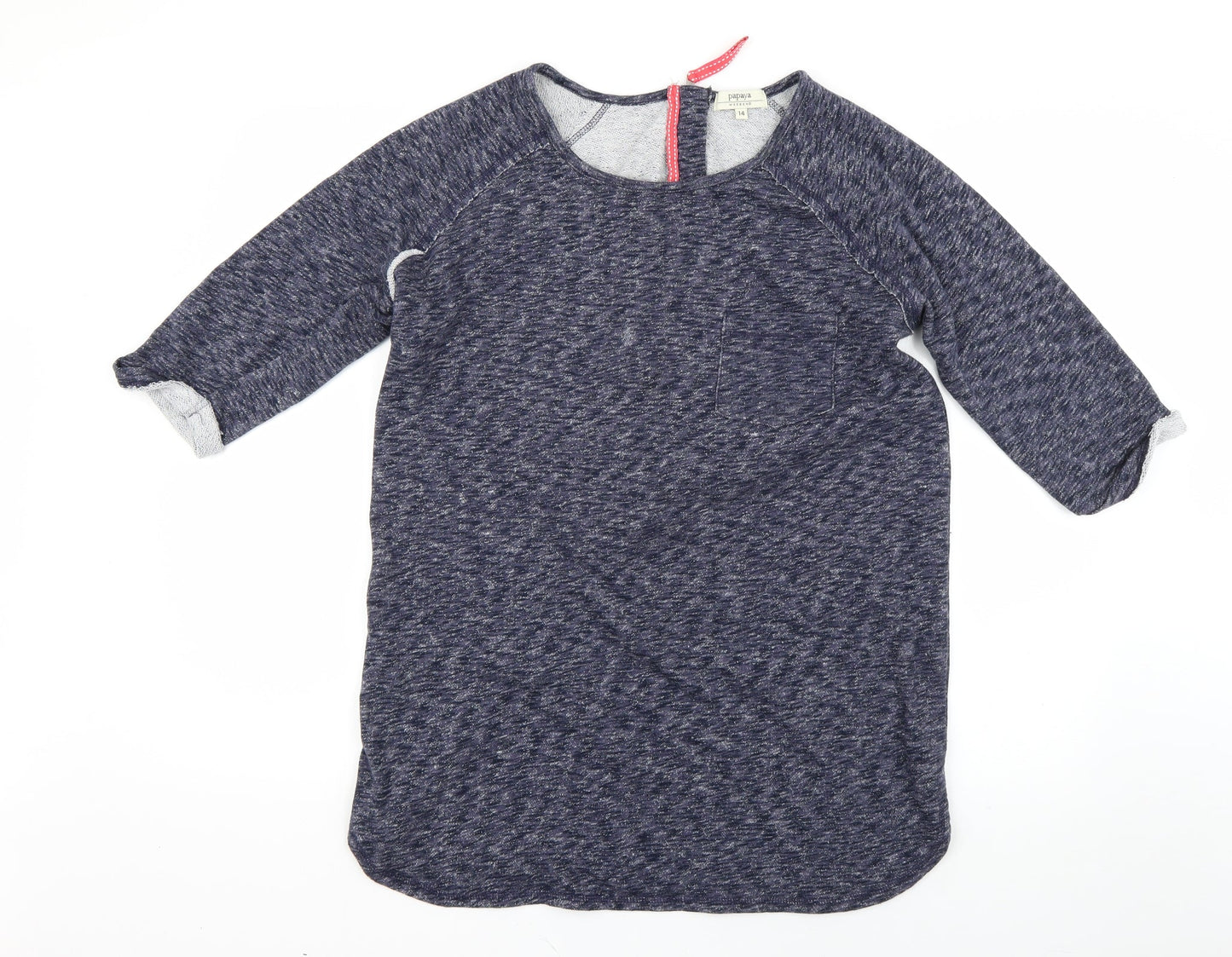 Womens UK Size 14 Matalan Blue Pullover Jumper