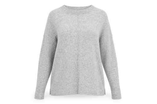Womens UK Size 8 Atmosphere Grey Pullover Jumper