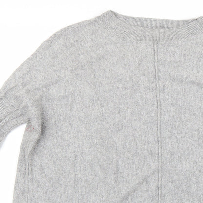 Womens UK Size 8 Atmosphere Grey Pullover Jumper