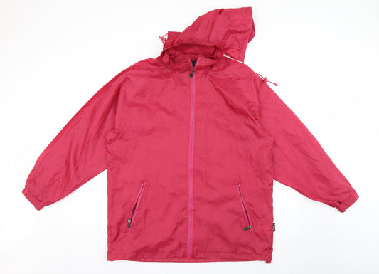 jrc collection Womens Red   Anorak Coat Size S