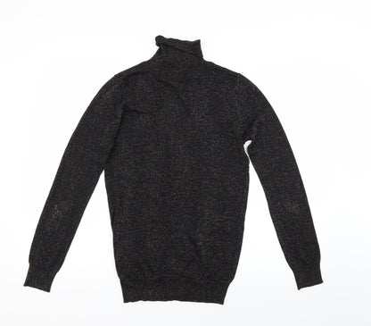 Womens UK Size 10 Atmosphere Black Pullover Jumper