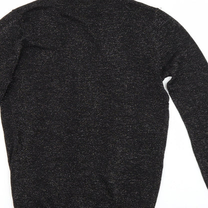 Womens UK Size 10 Atmosphere Black Pullover Jumper