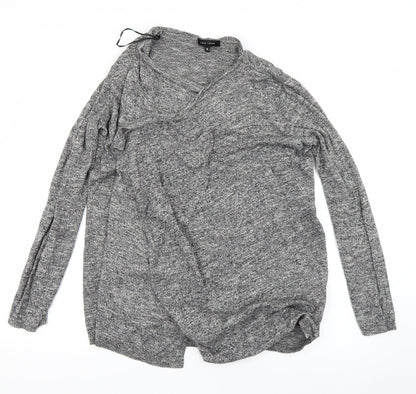 Womens UK Size 12 New Look Grey Cardigan Jumper