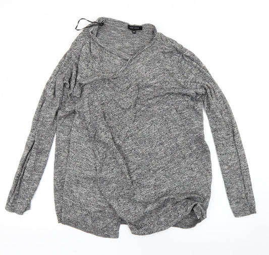 Womens UK Size 12 New Look Grey Cardigan Jumper
