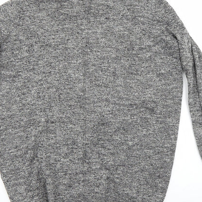 Womens UK Size 12 New Look Grey Cardigan Jumper